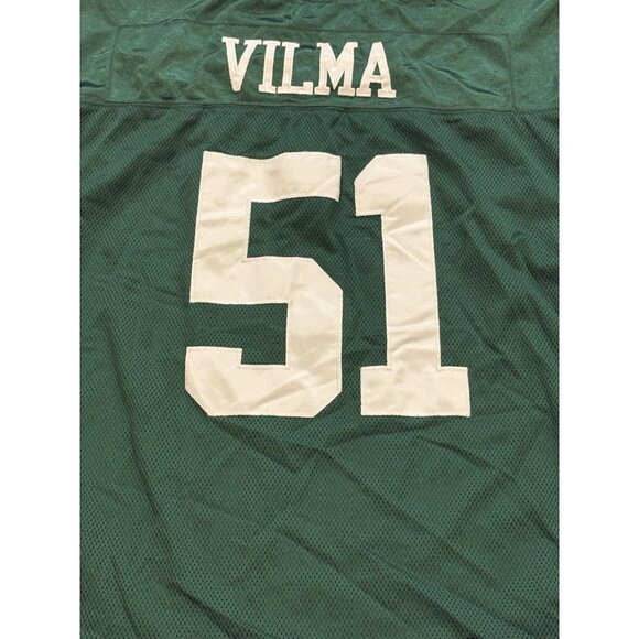 Reebok New York Jets Jonathan Vilma #51 Stitched NFL Football Jersey Men's 56 - Picture 6 of 8
